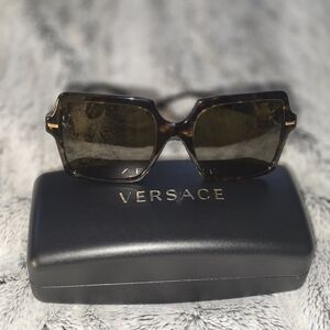 Versace Tortoise Shell Sunglasses